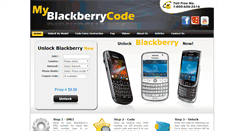 Desktop Screenshot of myblackberrycode.com